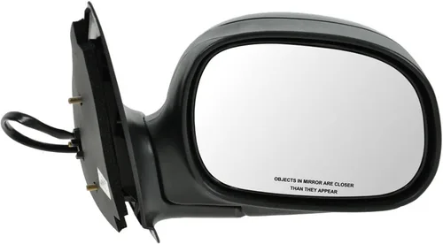 Vista 99 de TRQ Cubierta cromada del espejo manual del lado del pasajero, acabado liso para Volvo VNL 2004-2014