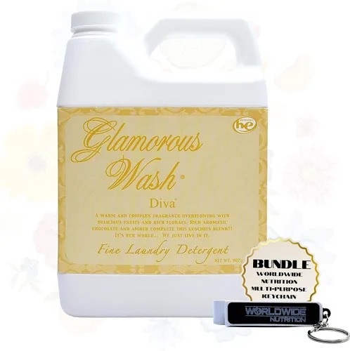 Vista 15 de Worldwide Nutrition Paquete Compatible con Detergente Líquido para la Ropa Tyler Glamorous Wash Diva - Detergente para la Ropa Diva Lavable a Mano