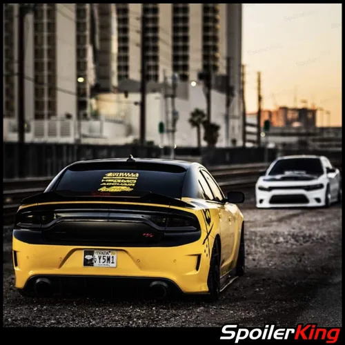 Vista 6 de Alerón para techo, ventanilla trasera para Dodge Charger 2015 en adelante (380R)