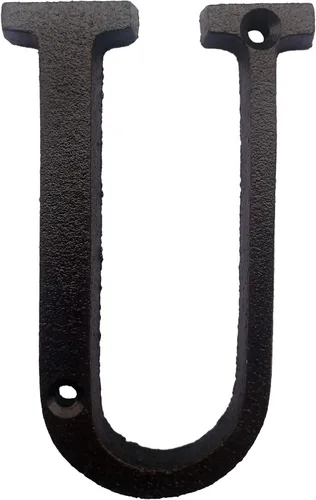 Vista 20 de BetLight Número de casa de hierro fundido de 5.5 pulgadas de alto, números de dirección de casa sólidos, elegante acabado marrón negro, fácil