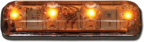 Vista 5 de GG Grand General 77140 - Luz de marcador (rectangular pequeña ámbar/ámbar 4 LED), 1 paquete