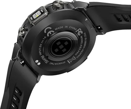 Vista 19 de Relojes inteligentes militares para hombres con GPS integrado con brújula linterna LED, reloj inteligente táctico resistente al agua 3ATM con texto