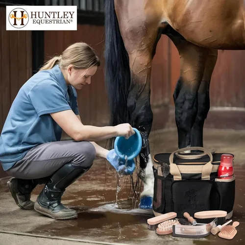 Vista 7 de Huntley Equestrian Bolsa de aseo de lujo