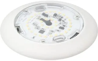 Vista 3 de American Lighting QD6-30-WH - Lámpara de techo de montaje empotrado de disco rápido de 6 pulgadas - 3000K individual