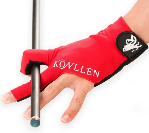 Vista 24 de KONLLEN Billiards Gloves for Left Hand/Right Hand L/XL Pool Gloves Professional Non-Slip Adjustable Breathable Snooker Gloves Popular Sizes for Men