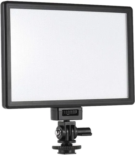 VILTROX L116T CRI95+ Panel de luz LED regulable súper delgado, luz de vídeo LED bicolor 3300K-5600K con control LCD/montaje de luz (SIN batería/sin