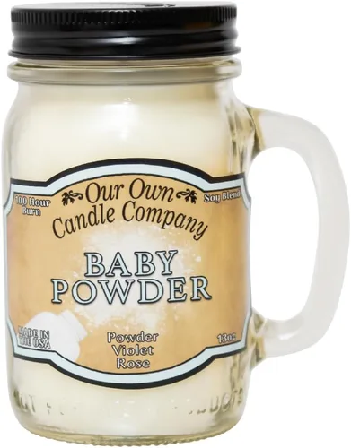 Vista 39 de Our Own Candle Company Grandma's Kitchen - Vela perfumada en tarro Mason de 13 onzas