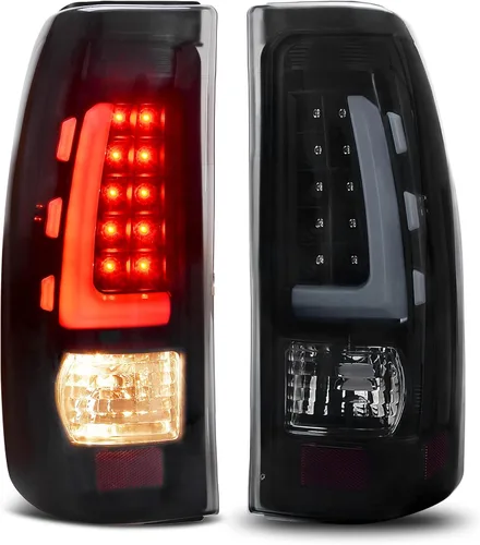 Vista 8 de AUTOSAVER88 Luces traseras LED compatibles con Chevy Silverado 1999-2006, 2007 Chevy Silverado Classic, lámparas traseras para GMC Sierra 1999-2002