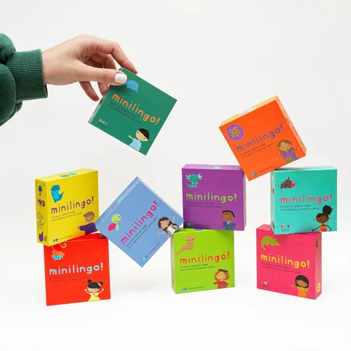 Vista 10 de Minilingo Spanish English Bilingual Flashcards Bilingual memory game with Spanish & English cards (Minilingo Bilingual Flashcards)