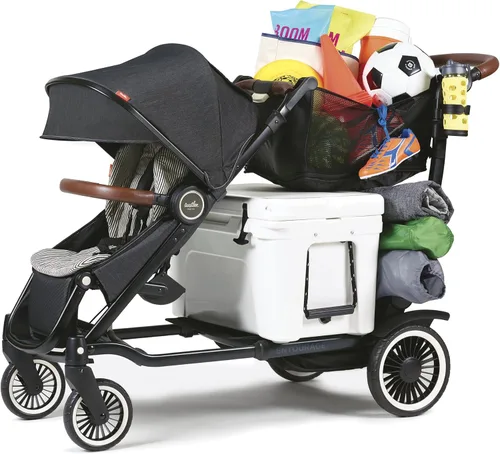 Vista 3 de Austlen Entourage - Portavasos para cochecito: para padres, bebés y niños pequeños, soportes grandes de plástico para bebidas