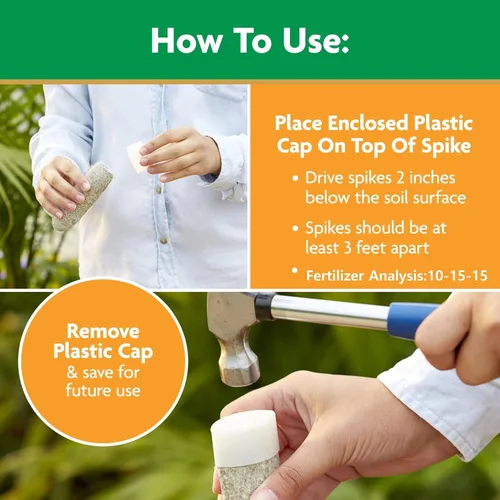 Vista 10 de Barras fertilizantes 100396 de Miracle-Gro para árboles frutales y cítricos, paquete de 12, 12