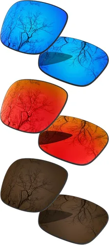 Vista 21 de ToughAsNails Set of 3 Replacement Lenses for Oakley Jupiter Squared Pack