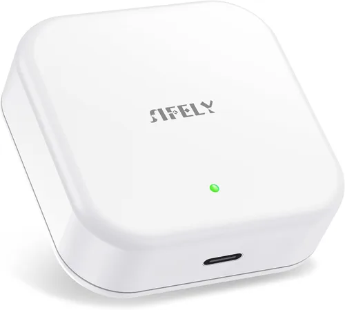 Sifely Smart Lock Wi-Fi Gateway – Hub de acceso remoto para cerradura de puerta inteligente Sifely funciona con aplicación y Alexa (modelo G2,