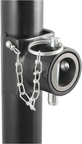 Vista 7 de CURT 28320 Gato de remolque giratorio para montaje en tubería soldada, capacidad de soporte de 3,000 libras, recorrido vertical de 10-3/4 pulgadas