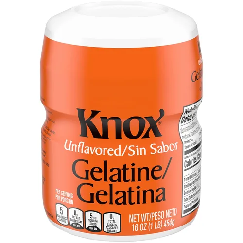 Vista 2 de Knox Gelatina sin sabor - 1 lb - Juego de 3