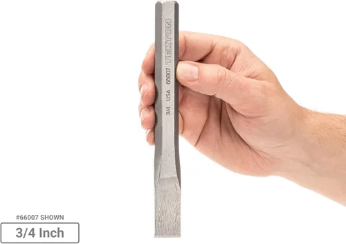 Vista 6 de TEKTON Juego de cinceles fríos, 3 piezas (1/2, 3/4, 1 pulgada) PNC91003 Fabricado en Estados Unidos