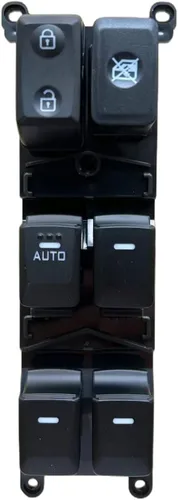 Vista 7 de Interruptor maestro de elevalunas eléctrico compatible con Kia Rio 2012 2013 2014 2015 Reemplazar OEM # 93570-1W155 lado del conductor delantero
