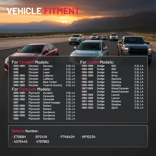Vista 6 de BDFHYK Conjunto de módulo de bomba de combustible eléctrica E7069H compatible con Chrysler Dynasty/LaserTown & Country, compatible con Dodge