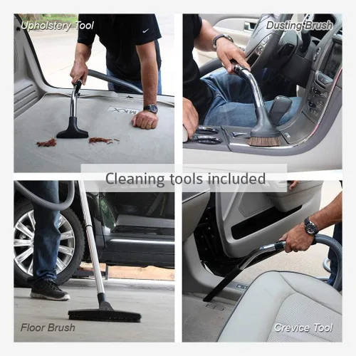 Vista 3 de VacuMaid GV50PRO - Aspiradora profesional con manguera de 50 pies y accesorios, se monta