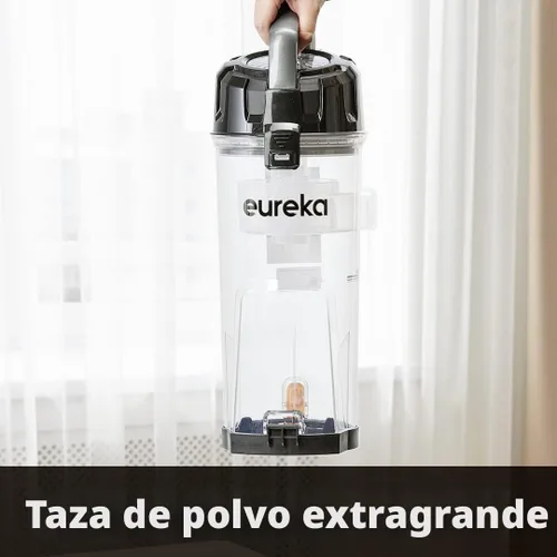 Vista 5 de EUREKA PowerSpeed Aspiradora vertical ligera y potente para alfombras y suelos duros, Pet Turbo, negro, amarillo