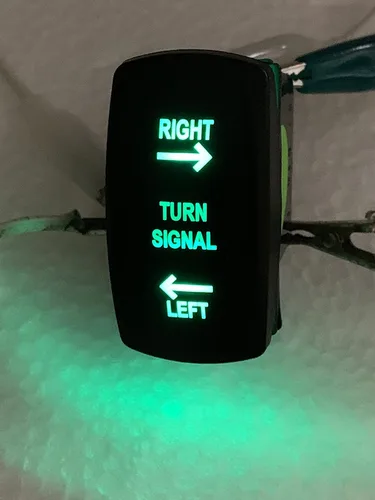 Vista 2 de Interruptor basculante vertical Kit de señal de giro intermitentes para 15+ 900, 2014+ RZR 1000, Turbo S, Pro XP, XP4 Plug and Play Street Legal Kit