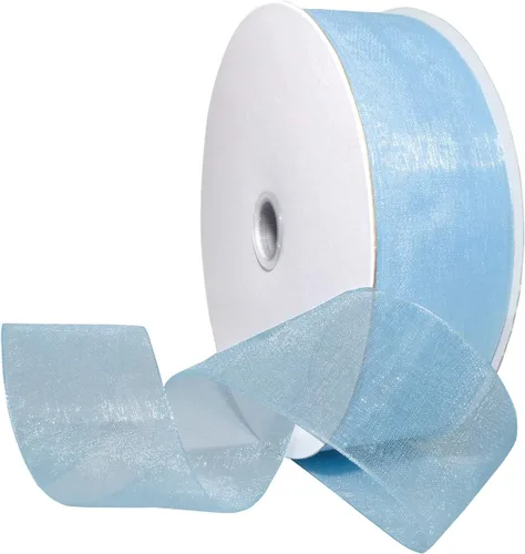 Vista 18 de Morex Ribbon 91803/100-609 Cinta de nailon Organdy, 5/8 pulgadas por 100 yardas, color rojo