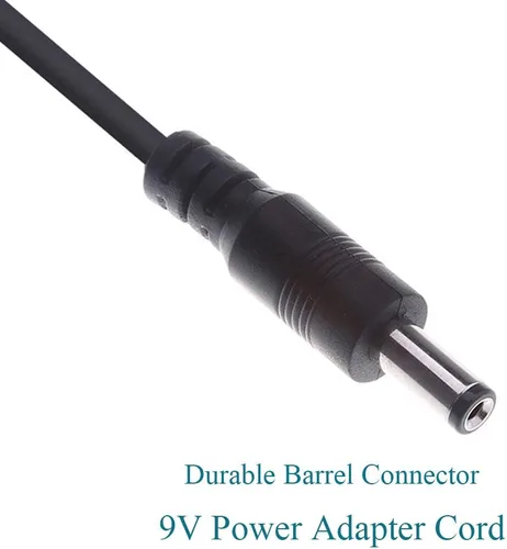 Vista 6 de Adaptador de corriente alterna extra largo de 6 pies Cable cargador de pared PSU para teclado Casio CTK-551 CTK551