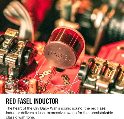 Vista 8 de Dunlop 535Q Cry Baby Multi-Wah, pedal para guitarra eléctrica, color negro