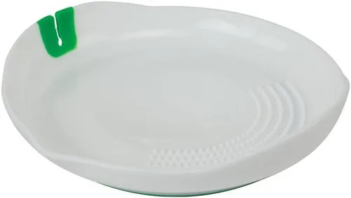 Casabella Ajo Prep 'n Serve – Cuenco, color verde/blanco