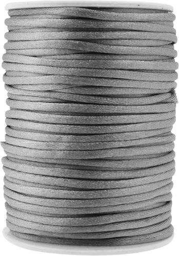 Vista 141 de Mandala Crafts Cordón de nailon satinado de 1/64 pulgadas (0.024 in), 100 yardas para pulseras, collares, joyas y adornos de macramé