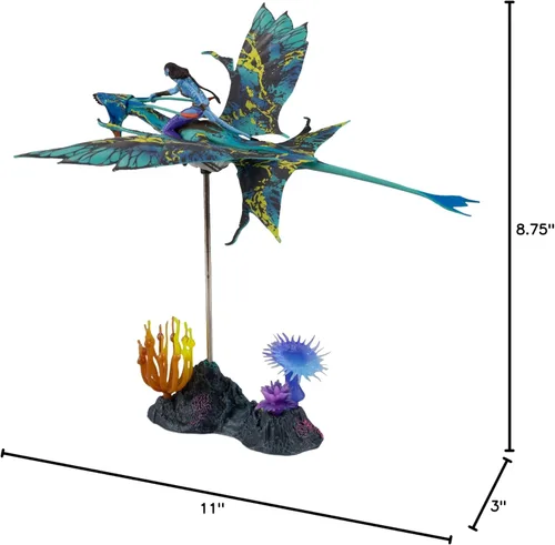 Vista 12 de McFarlane Toys Avatar: El Camino del Agua - Banshee Rider Neytiri