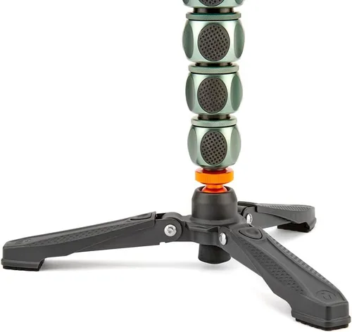 Vista 7 de 3 Legged Thing Alan 2.0 Kit Monopod de fibra de carbono - Monopod de cámara fácil de viajar para fotógrafos y videógrafos profesionales (gris)