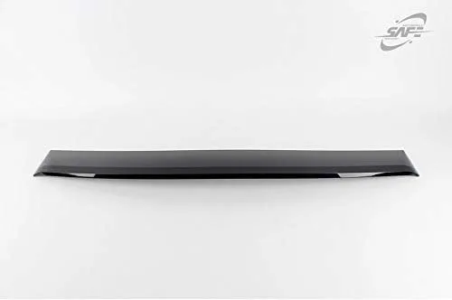 Vista 3 de Alerón de techo de viseras de ventana trasera ABS negro ahumado para Chevrolet Cruze Sedan 2011-2015