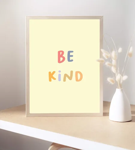 Vista 8 de Paquete impreso con citas inspiradoras y arte de pared para niños