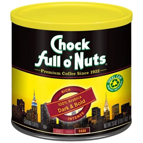 Vista 32 de Chock Full o'Nuts - Café molido tostado, tostado medio