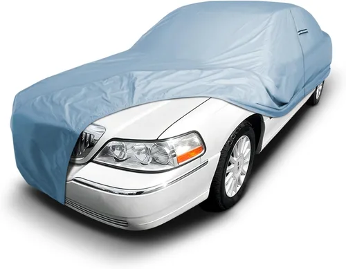 Vista 33 de iCarCover Funda de automóvil a medida para Lincoln Capri (1952-1957), impermeable, para todo tipo de clima, lluvia, nieve, protección solar UV