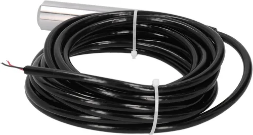 Vista 5 de Transmisor de nivel de líquido Cable de 16.4 ft Sensor de nivel de agua Detector Transmisor de presión para agua, gas, aceite 1232VDC 420mA