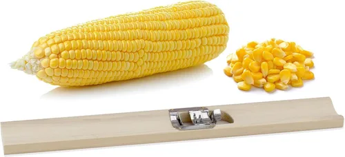 Vista 3 de Harold Import Company 101-p Lee - Cortador de maíz de madera ajustable