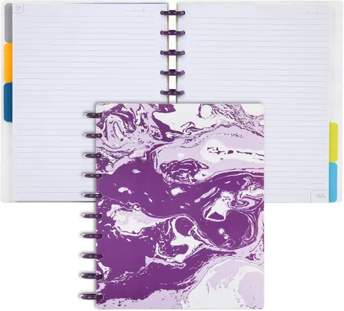 Vista 66 de Talia - Cuadernos de notas con tapas, planificador, personalizables, (Rosa de los 90, Junior (5.5 pulgadas x 8.5 pulgadas))