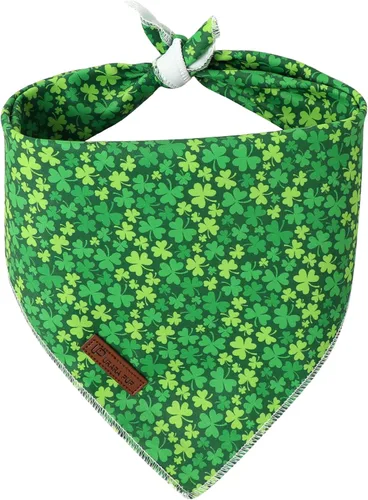 Vista 16 de Bandana de verano para mascotas - Bufanda triangular de rejilla de algodón cómoda para cachorros, pañuelo lavable para perros o gatos, niños