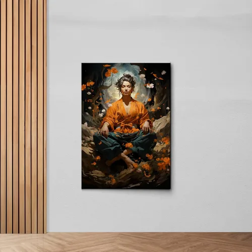Yoga Wall Decor, Yoga Wall Art, Buda Canvas Art, Buda Decor, Buda Canvas Print, Luxury Framed Wall Decor, Canvas, Art Decor