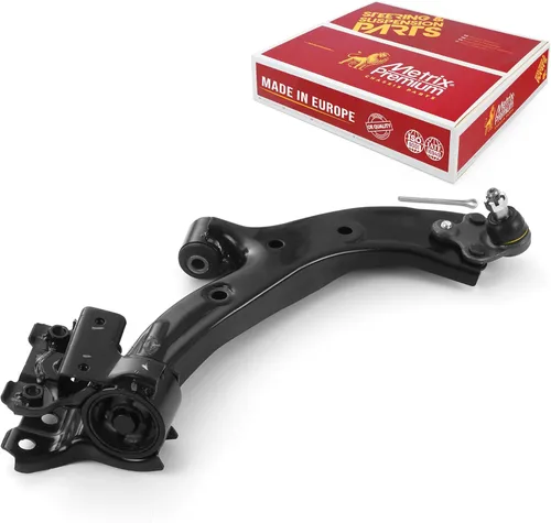 Vista 100 de Metrix Premium Chassis Parts - Brazo de Control Inferior Trasero Delantero Derecho con Conjunto de Rótula y Casquillo Compatible con Audi A4 05-07