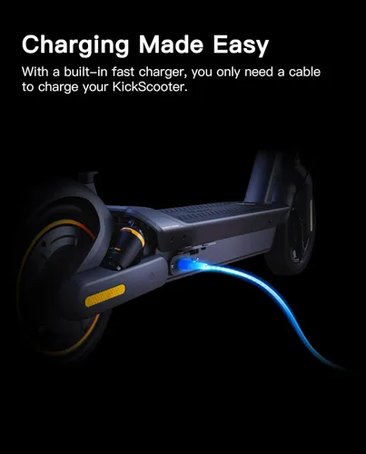Vista 3 de Cable de carga rápida stio Compatible con Ninebot de Segway MAX G3/G2/G30/G30P/P65/P100S/F60, cable de alimentación de carga de 3 puntas, cable