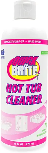 Quick 'n Brite - Limpiador de bañera de hidromasaje resistente, gel de limpieza no abrasivo, 16 onzas (el embalaje puede variar)