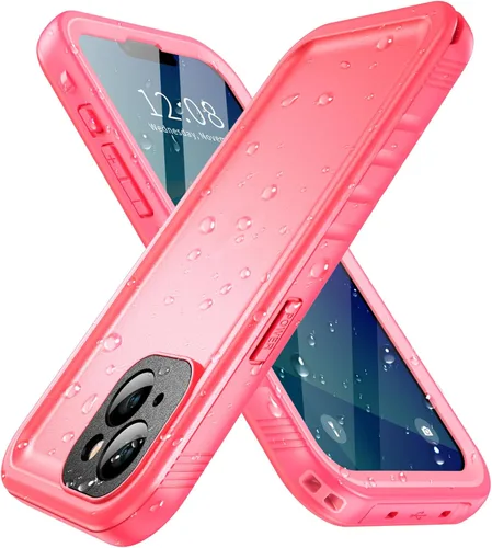 Vista 37 de SPORTLINK Funda impermeable para iPhone XR, protector de pantalla integrado a prueba de golpes, resistente al polvo, protección militar, resistente
