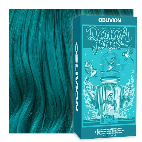 Vista 17 de Danger Jones Color de cabello semipermanente (Adrenalina, verde neón)