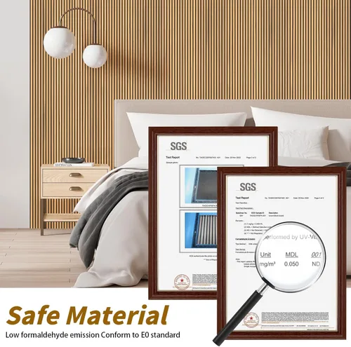 Vista 5 de IMXPW Paneles de pared de madera acústica de 4 piezas para pared y techo, paneles de pared de listones de madera acanalada 3D insonorizados