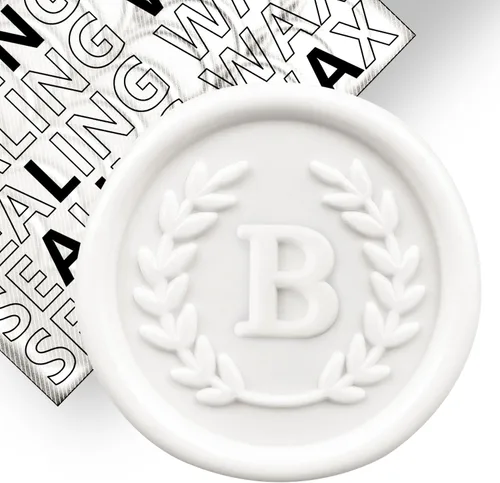 Vista 127 de 50 calcomanías adhesivas de cera con letra S, hechas a mano, sin necesidad de sellar, rasgar y usar calcomanías de cera para invitaciones de boda