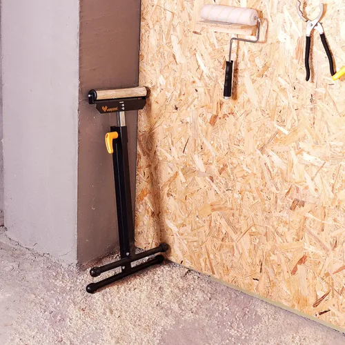 Vista 6 de WORKESS Soporte de Rodillos Capacidad de Carga de 132 Libras, Paquete Doble WK-RS004T