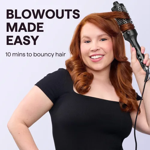 Vista 7 de Wavytalk Cepillo térmico Blowout Boost Grande 1.77″ Ondas hinchables